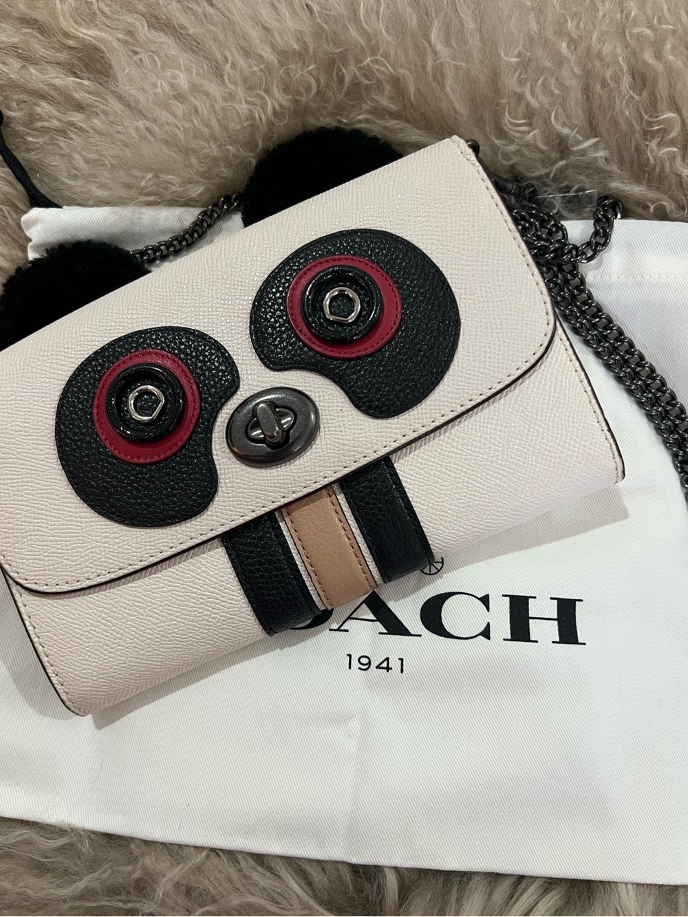 Coach Panda crossbody bag